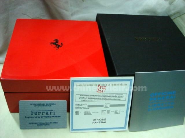 Ferrari Watch Boxes / Red Wooden Box for Sale Ferrari Watch Boxes / Red Wooden Box for Sale